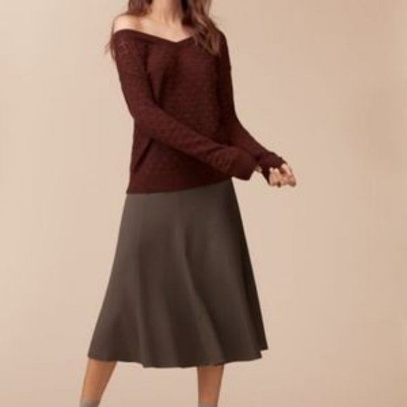 Aritzia Le Fou Wilfred Eclair Wool Alpaca Sweater - Picture 7 of 7